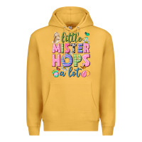 Mustard Little mister hops a lot Easter Premium Hoodie - Neo Western