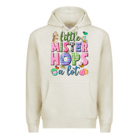 Oatmeal Heather Little mister hops a lot Easter Premium Hoodie - Neo Western