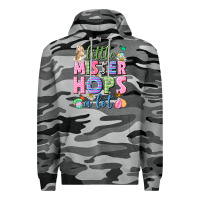 Slate Camo Little mister hops a lot Easter Premium Hoodie - Neo Western