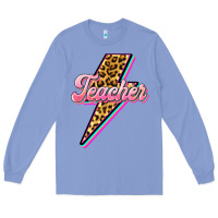 Colony Blue flash teacher Long Sleeve Tee - BarkalooDesign