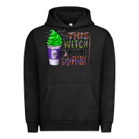 Pigment Black this witch needs coffee Urban Hoodie - CowhideDigitalArt