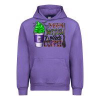 This Witch Needs Coffee Urban Hoodie | Teevron