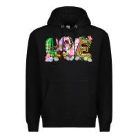 Black Love Easter gnome Easter Day Premium Hoodie - CowGirlArtShop