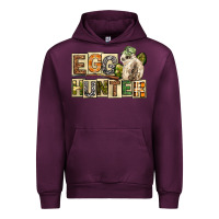 Mauve Wine Egg Hunter Easter Day Urban Hoodie - Neo Western