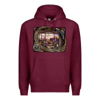 Burgundy desert darlin Premium Hoodie - SublimationCraftShop