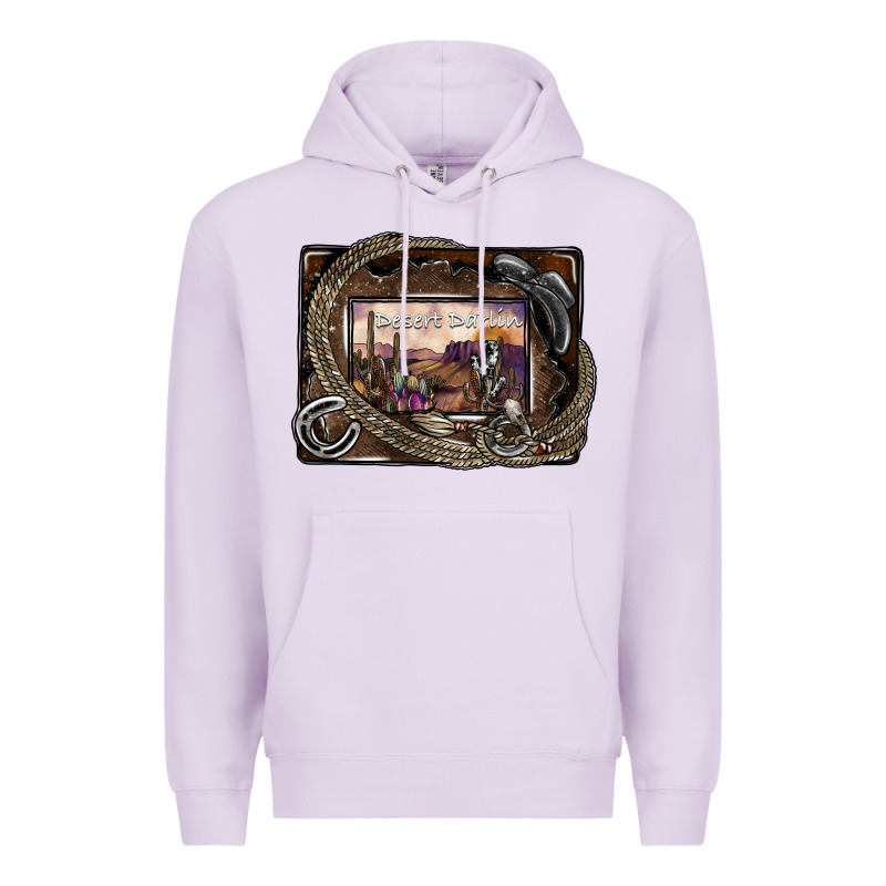 Desert Darlin Premium Hoodie by SublimationCraftShop | Teevron