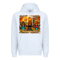 White western gnomies Premium Hoodie - FaDigitalArtStudio