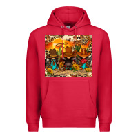 Cardinal western gnomies Premium Hoodie - FaDigitalArtStudio
