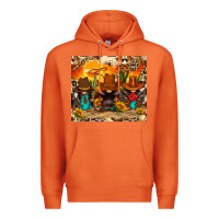 Carrot western gnomies Premium Hoodie - FaDigitalArtStudio