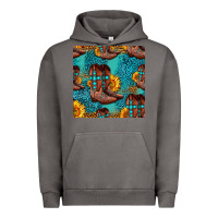 Pigment Tornado western boots seamless pattern Urban Hoodie - HRA Design Shop
