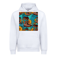 White western boots seamless pattern Urban Hoodie - HRA Design Shop