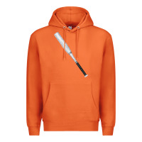 Carrot white wooden softball bat Premium Hoodie - FaDigitalArtStudio