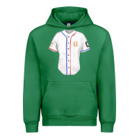 Emerald softball uniform fa element Urban Hoodie - FaDigitalArtStudio