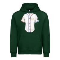 Forest Green softball uniform fa element Urban Hoodie - FaDigitalArtStudio