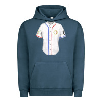 Pigment Midnight Navy softball uniform fa element Urban Hoodie - FaDigitalArtStudio