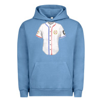 Pigment Pebble Blue softball uniform fa element Urban Hoodie - FaDigitalArtStudio