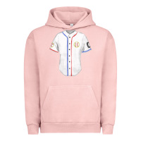 Pigment Salmon softball uniform fa element Urban Hoodie - FaDigitalArtStudio