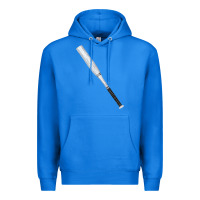 True Royal white wooden softball bat Premium Hoodie - FaDigitalArtStudio