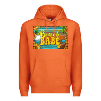 Carrot beach babe skinny metal can holder Premium Hoodie - HRA Design Shop