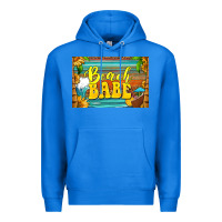 True Royal beach babe skinny metal can holder Premium Hoodie - HRA Design Shop