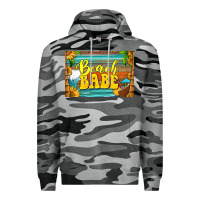 Slate Camo beach babe skinny metal can holder Premium Hoodie - HRA Design Shop
