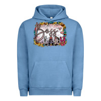 Pigment Pebble Blue boss lady Urban Hoodie - SublimationCraftShop