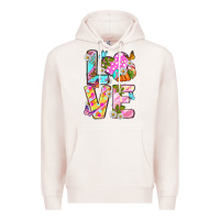 Pale Pink Love Easter Premium Hoodie - Neo Western