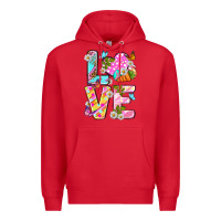 Red Love Easter Premium Hoodie - Neo Western