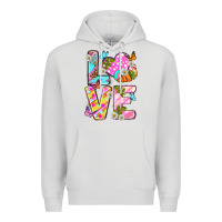 Dove Grey Love Easter Premium Hoodie - Neo Western