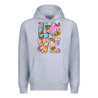 Heather Grey Love Easter Premium Hoodie - Neo Western