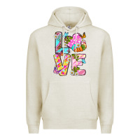 Oatmeal Heather Love Easter Premium Hoodie - Neo Western