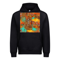 Black western skeleton seamless pattern Urban Hoodie - HRA Design Shop
