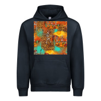 Navy western skeleton seamless pattern Urban Hoodie - HRA Design Shop