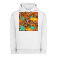 Pigment Lunar Rock western skeleton seamless pattern Urban Hoodie - HRA Design Shop