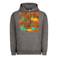 Pigment Tornado western skeleton seamless pattern Urban Hoodie - HRA Design Shop
