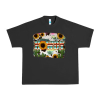 Howdy Serape And Sunflower Urban Heavy Tee | Teevron