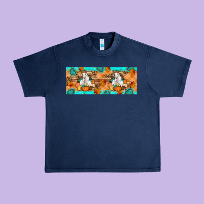 Goat Family Fall Urban Heavy Tee Designed By Artiststas