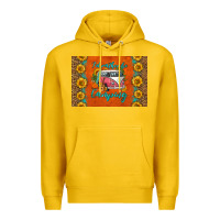Lemon i'd rather be camping skinny metal can holder Premium Hoodie - HRA Design Shop