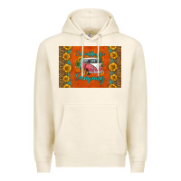 Tofu i'd rather be camping skinny metal can holder Premium Hoodie - HRA Design Shop
