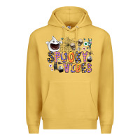 Antique Gold spooky vibes Premium Hoodie - CowhideDigitalArt