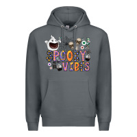 Rock spooky vibes Premium Hoodie - CowhideDigitalArt