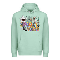 Seafoam spooky vibes Premium Hoodie - CowhideDigitalArt