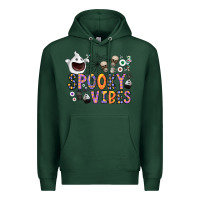 Sports Green spooky vibes Premium Hoodie - CowhideDigitalArt