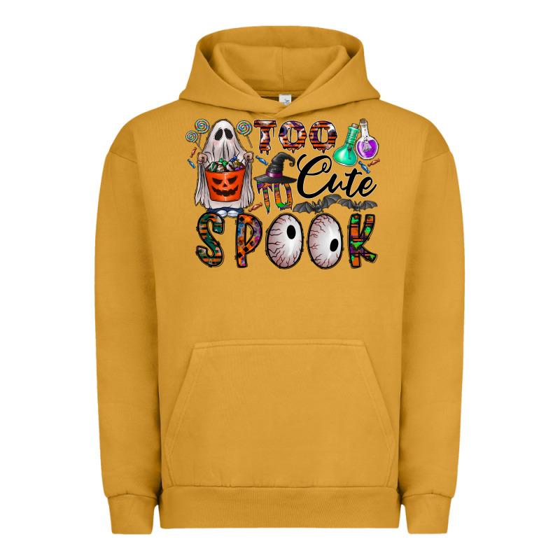 Too Cute To Spook Urban Hoodie by CowhideDigitalArt | Teevron