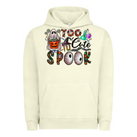 Pigment Pistachio too cute to spook Urban Hoodie - CowhideDigitalArt