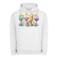 Pigment Lunar Rock Easter wine glasses Easter Day Urban Hoodie - Neo Western