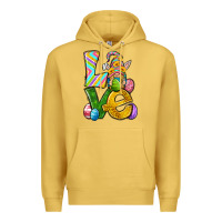 Antique Gold Love gnome Easter Premium Hoodie - Neo Western