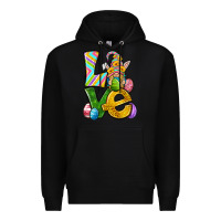 Black Love gnome Easter Premium Hoodie - Neo Western