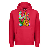 Cardinal Love gnome Easter Premium Hoodie - Neo Western