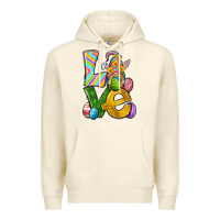 Sandshell Love gnome Easter Premium Hoodie - Neo Western